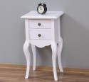 Small console, curved legs, 2 drawers