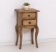 Small console, curved legs, 2 drawers