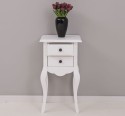 Small console, curved legs, 2 drawers