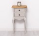 Small console, curved legs, 2 drawers