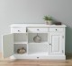 Chest of drawers with 2 doors, 3 drawers, open space