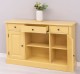 Chest of drawers with 2 doors, 3 drawers, open space