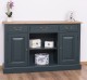 Chest of drawers with 2 doors, 3 drawers, open space