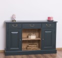 Chest of drawers with 2 doors, 3 drawers, open space