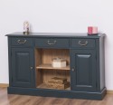 Chest of drawers with 2 doors, 3 drawers, open space