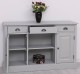 Chest of drawers with 2 doors, 3 drawers, open space