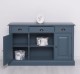 Chest of drawers with 2 doors, 3 drawers, open space