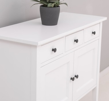 Console with 2 doors, 3 drawers