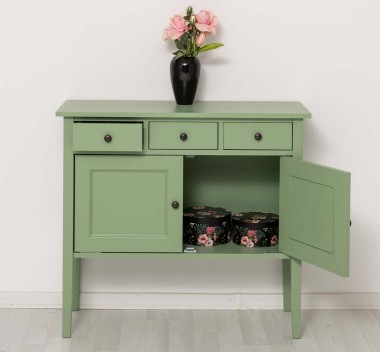 Console with 2 doors, 3 drawers