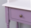 Small console, turned legs, 1 drawer