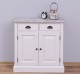 Cabinet with drawer, 2 doors and 2 drawers, oak top