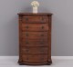 Chest of drawers with 6 curved drawers, Directoire Collection