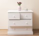 Chest of drawers with 2 narrow drawers + 2 wide drawers