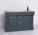 Bar 160cm, oak top