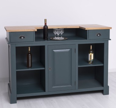 Bar 160cm, oak top