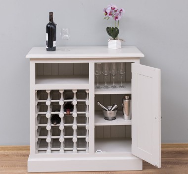 Small bar furniture with winerack