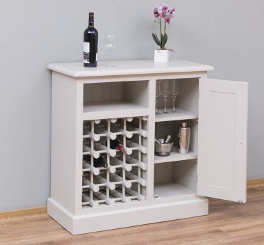 Small bar furniture with winerack