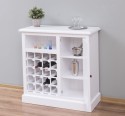 Small bar furniture with winerack