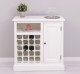 Small bar furniture with winerack