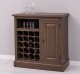 Small bar furniture with winerack