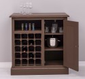 Small bar furniture with winerack