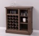 Small bar furniture with winerack