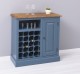 Small bar furniture with winerack