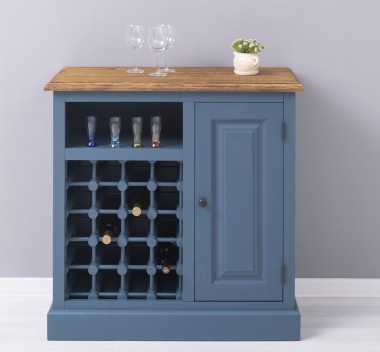 Small bar furniture with winerack