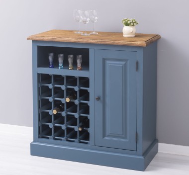 Small bar furniture with winerack