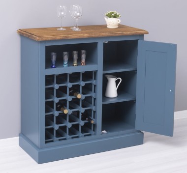 Small bar furniture with winerack