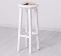 Bar stool with round top