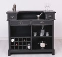 Bar with wine rack