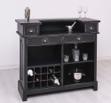 Bar with wine rack