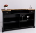 Bar counter with vertical stripes 180 cm