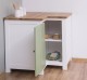 Corner furniture for kitchen 98x98x90cm, oak top