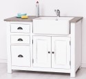 Kitchen furniture 2 doors, 3 drawers - sink not included