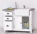 Kitchen furniture 2 doors, 3 drawers - sink not included