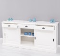 Buffet with 3 sliding doors, 3 drawers, BAS