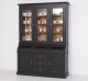 2-door sideboard, 3 drawers, 3 compartments with BAS glass door + 3 SUP glass doors