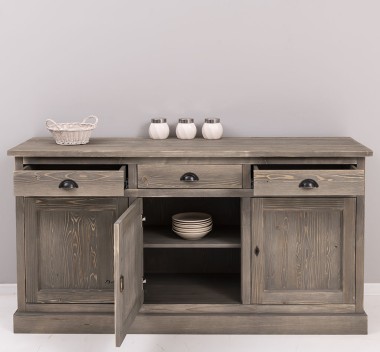 3-door sideboard, 3 drawers, BAS