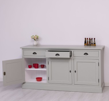 3-door sideboard, 3 drawers, BAS