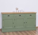 3-door sideboard, 3 drawers, BAS