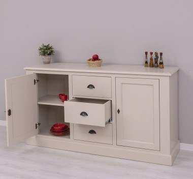 Buffet with 2 doors, 3 drawers, BAS