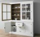 2-door sideboard, 3 BAS drawers + 2 SUP glass doors