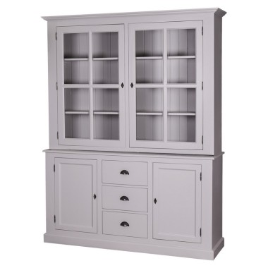 2-door sideboard, 3 BAS drawers + 2 SUP glass doors