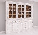 Buffet with 6 doors, 6 drawers BAS + 3 glass doors SUP