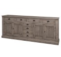 4-door sideboard, 8 drawers, BAS