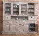 4-door sideboard, 8 drawers + 4 glass doors BAS, 4 drawers, open space SUP