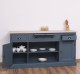 Kitchen furniture 2 doors, 4 drawers, open shelves BAS, oak top