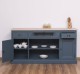 Kitchen furniture 2 doors, 4 drawers, open shelves BAS, oak top